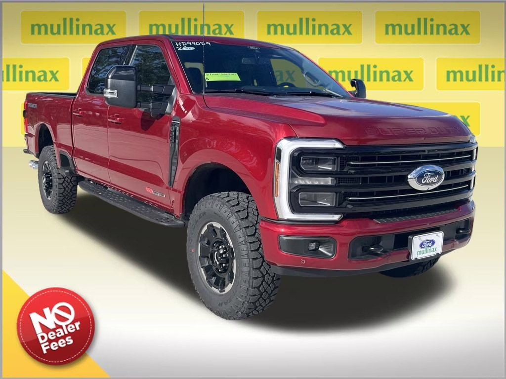 2026 Ruby Red Metallic Tinted Clearcoat Ford Super Duty F-250 SRW Platinum 4X4 Truck