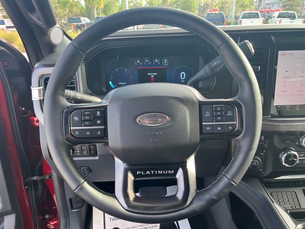 2026 Ruby Red Metallic Tinted Clearcoat Ford Super Duty F-250 SRW Platinum 4X4 Truck