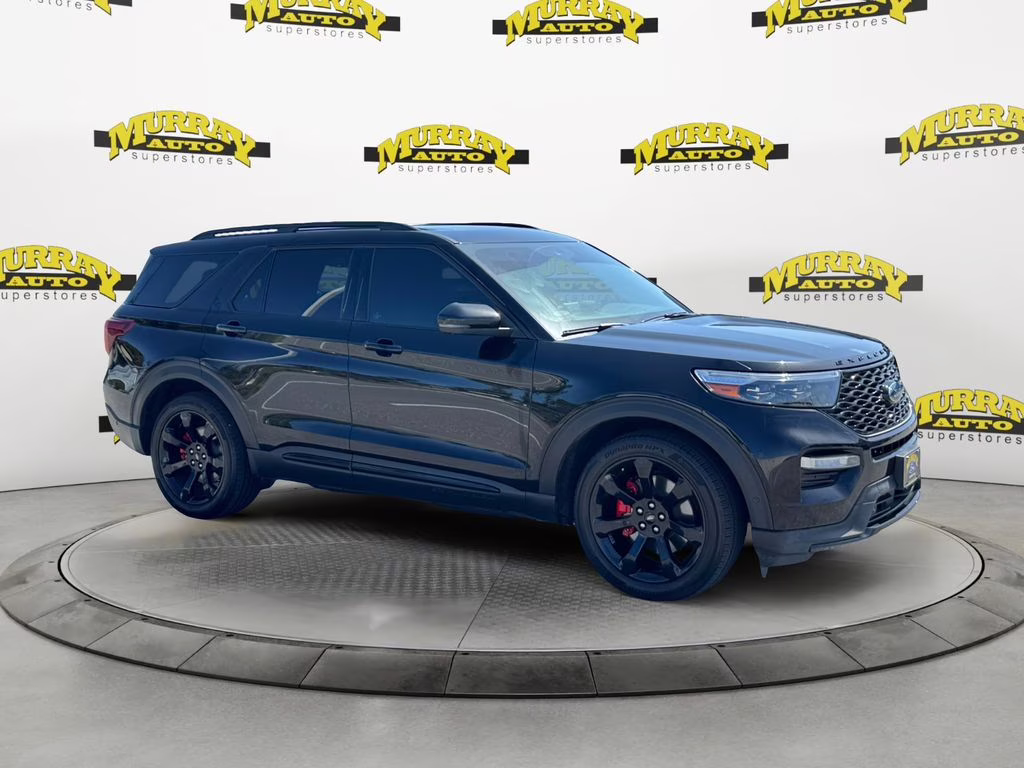 2022 Black Metallic Ford Explorer ST RWD SUV