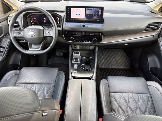 2025 Champagne Silver Metallic Nissan Rogue Platinum FWD SUV