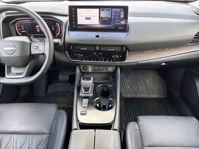 2025 Champagne Silver Metallic Nissan Rogue Platinum FWD SUV