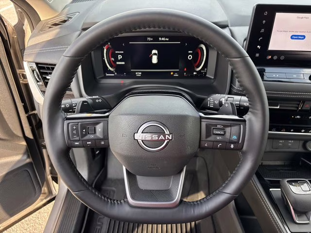 2025 Champagne Silver Metallic Nissan Rogue Platinum FWD SUV