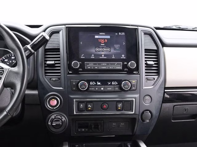 2024 Glacier White Nissan Titan SV 4X4 Truck
