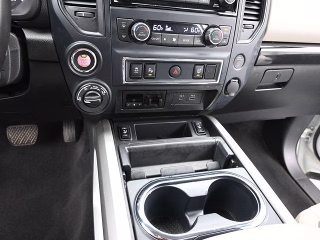 2024 Glacier White Nissan Titan SV 4X4 Truck