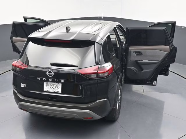 2023 Super Black Nissan Rogue S FWD SUV