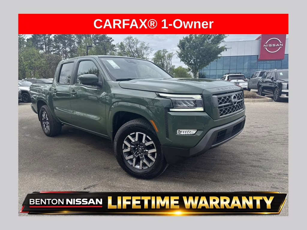 2024 Tactical Green Metallic Nissan Frontier SL RWD Truck