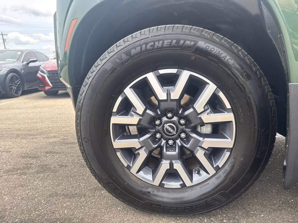 2024 Tactical Green Metallic Nissan Frontier SL RWD Truck