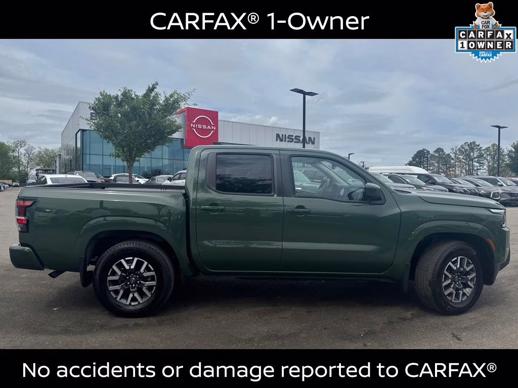 2024 Tactical Green Metallic Nissan Frontier SL RWD Truck