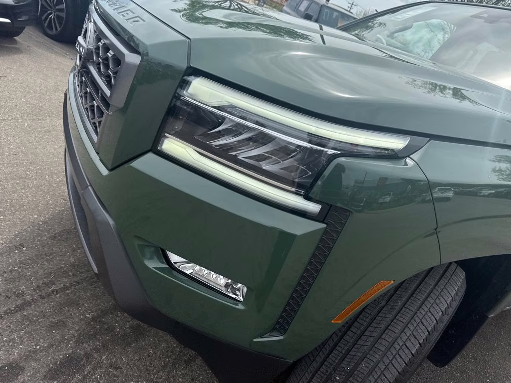 2024 Tactical Green Metallic Nissan Frontier SL RWD Truck