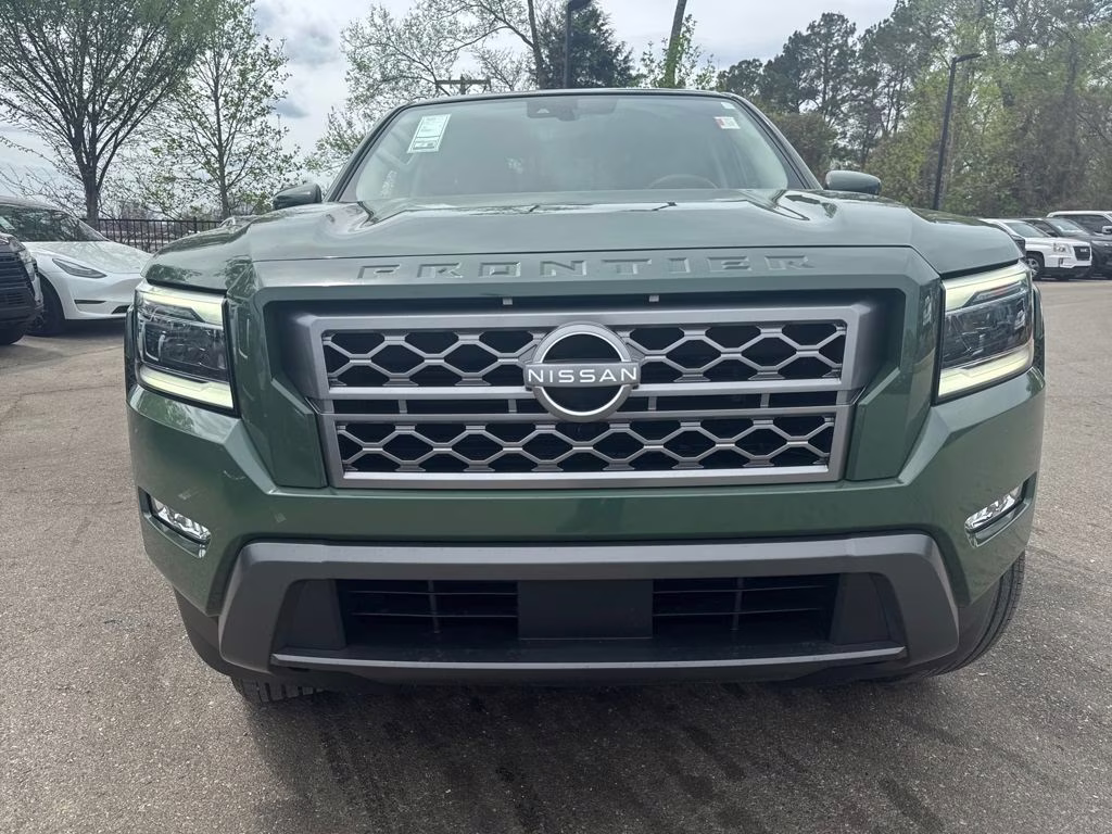 2024 Tactical Green Metallic Nissan Frontier SL RWD Truck