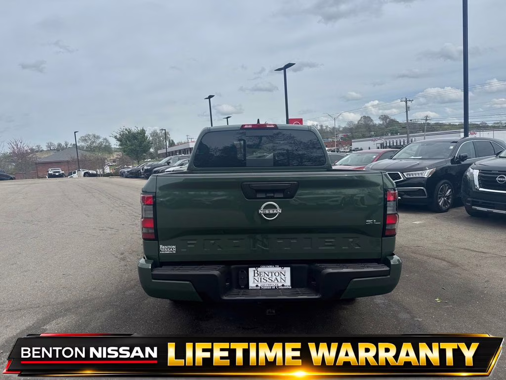 2024 Tactical Green Metallic Nissan Frontier SL RWD Truck