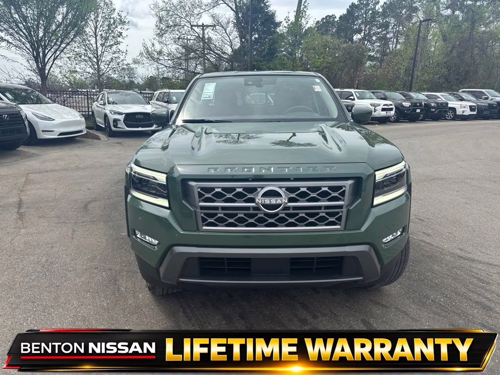 2024 Tactical Green Metallic Nissan Frontier SL RWD Truck