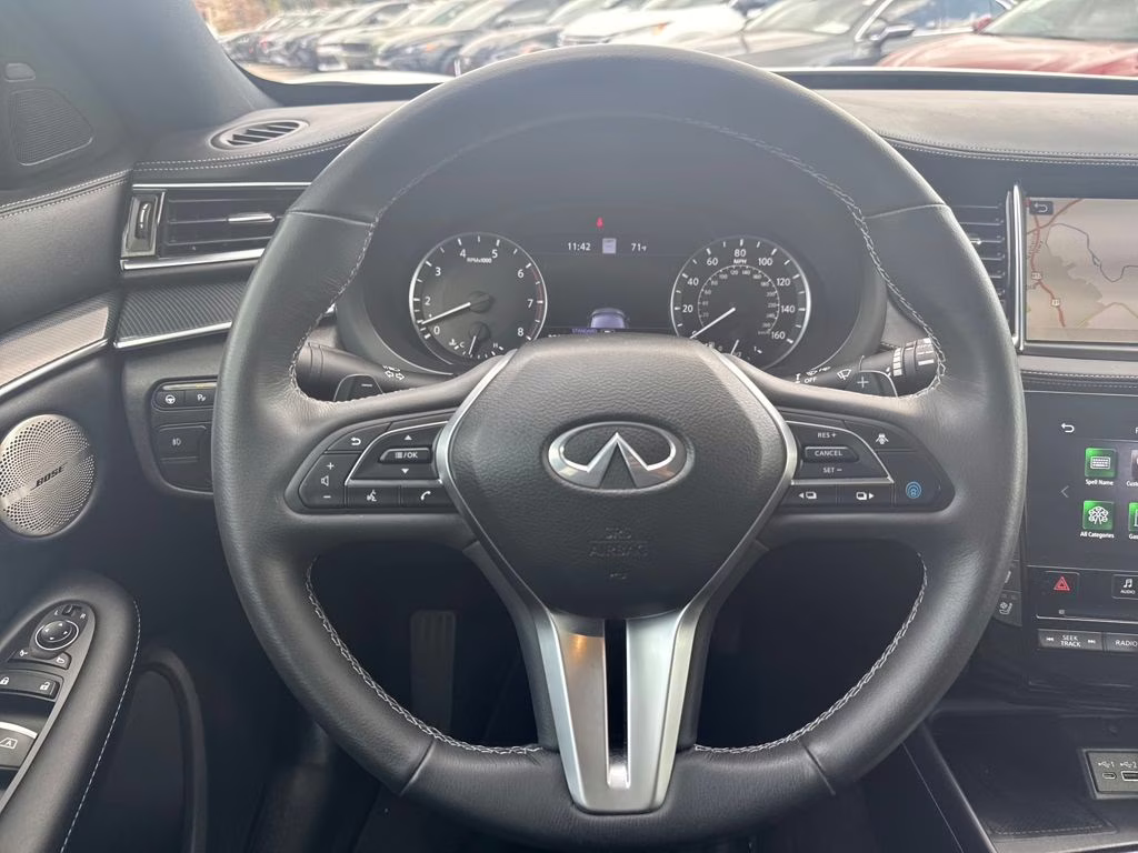 2023 Radiant White INFINITI QX50 SPORT FWD SUV