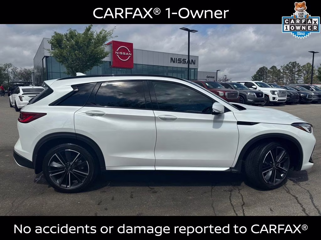 2023 Radiant White INFINITI QX50 SPORT FWD SUV