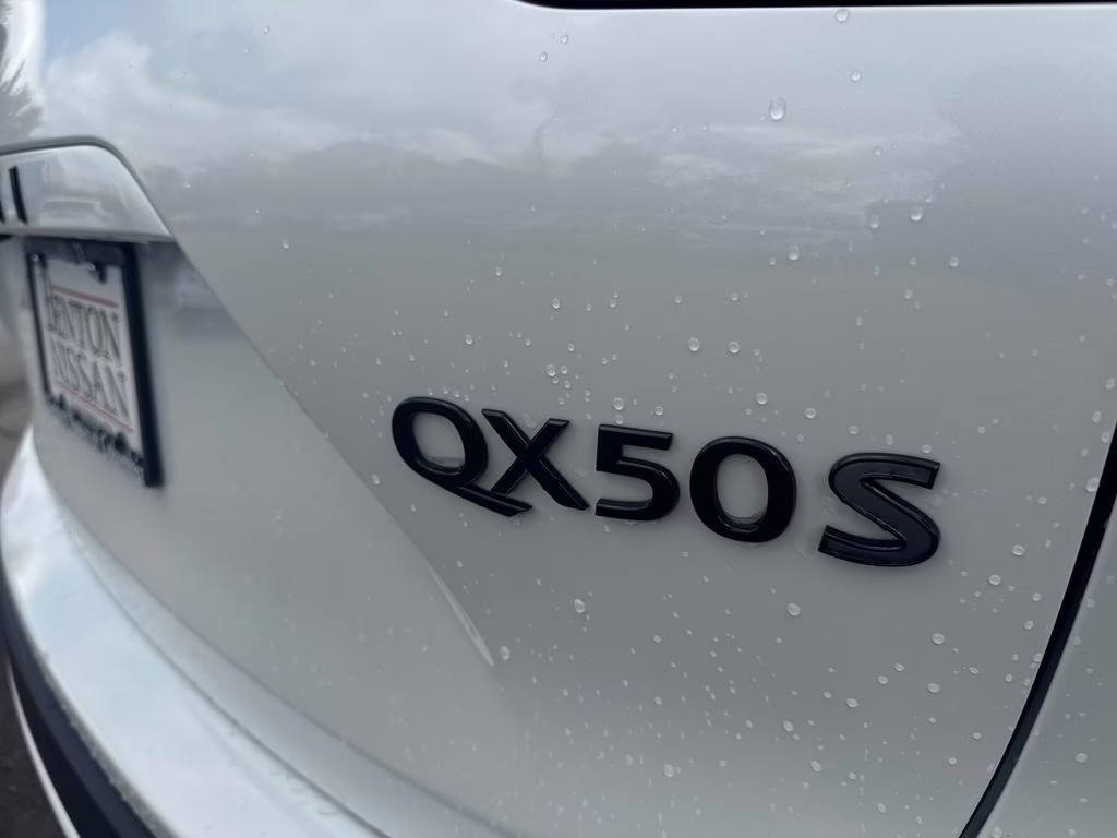 2023 Radiant White INFINITI QX50 SPORT FWD SUV