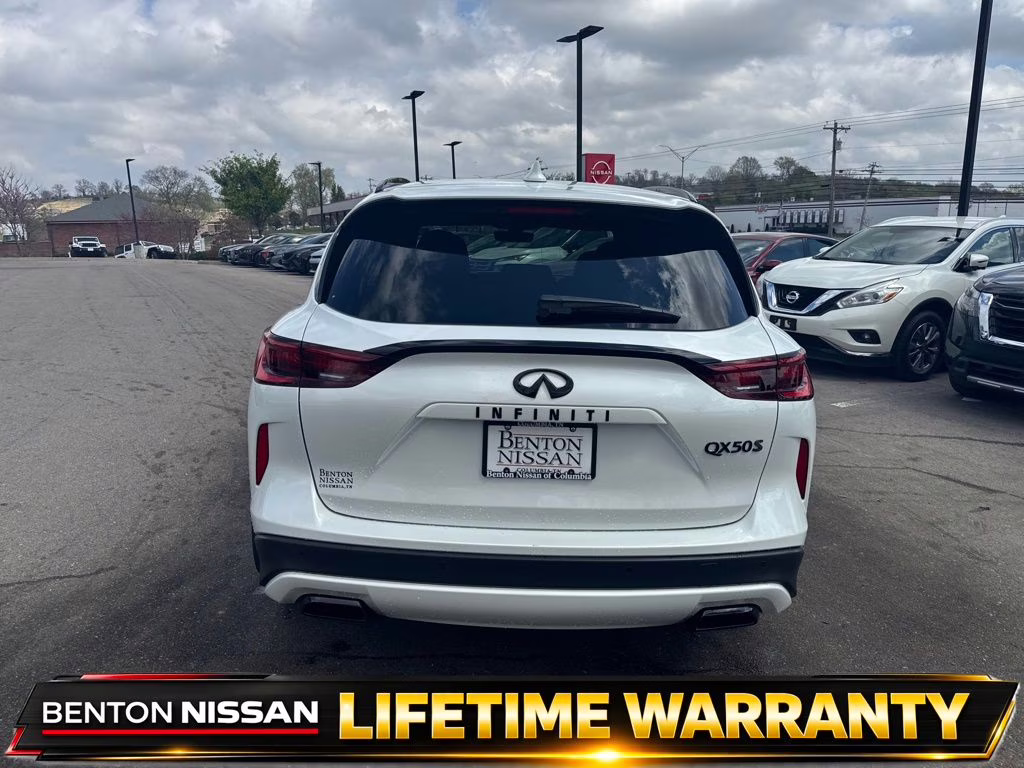 2023 Radiant White INFINITI QX50 SPORT FWD SUV