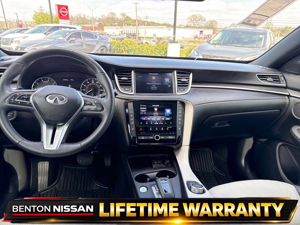 2025 Black Obsidian INFINITI QX55 LUXE AWD SUV