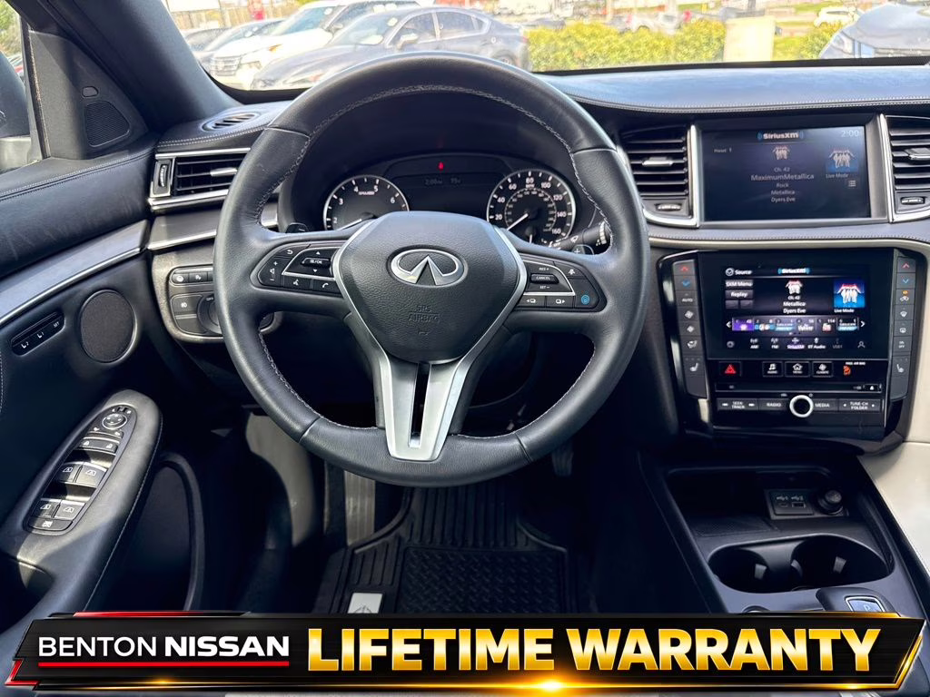 2025 Black Obsidian INFINITI QX55 LUXE AWD SUV