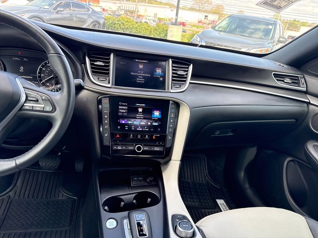 2025 Black Obsidian INFINITI QX55 LUXE AWD SUV