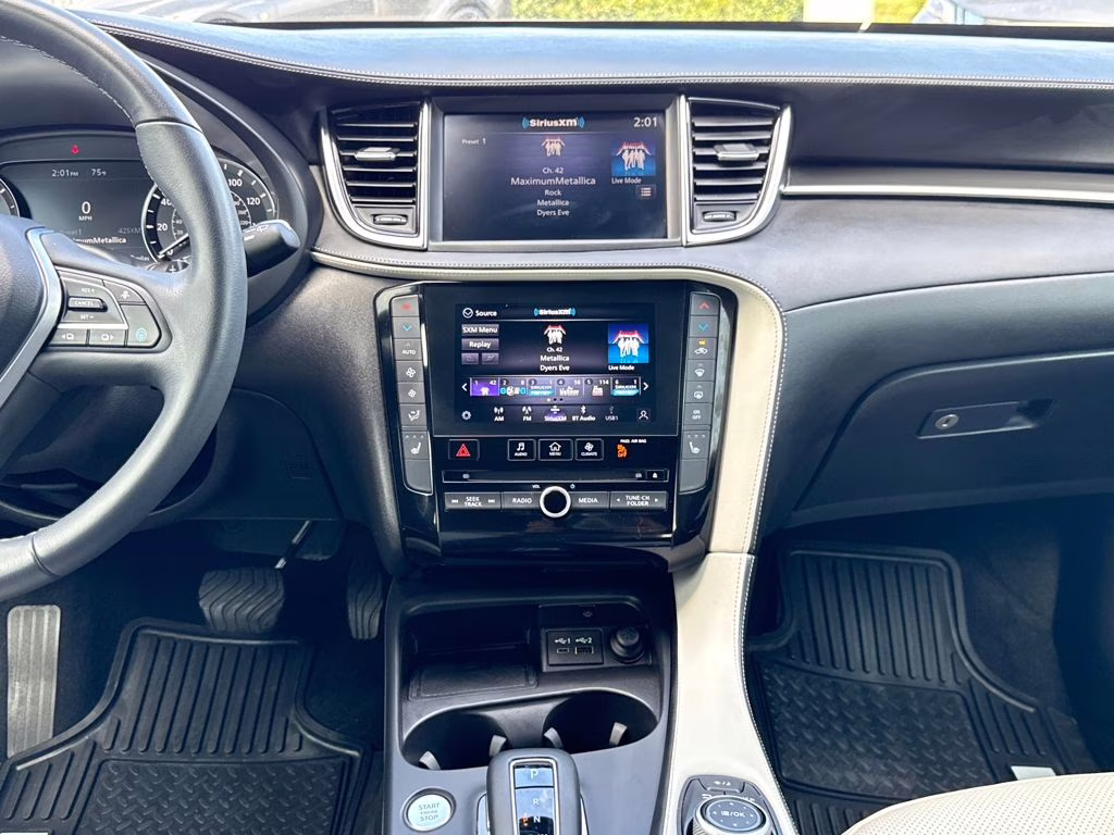 2025 Black Obsidian INFINITI QX55 LUXE AWD SUV