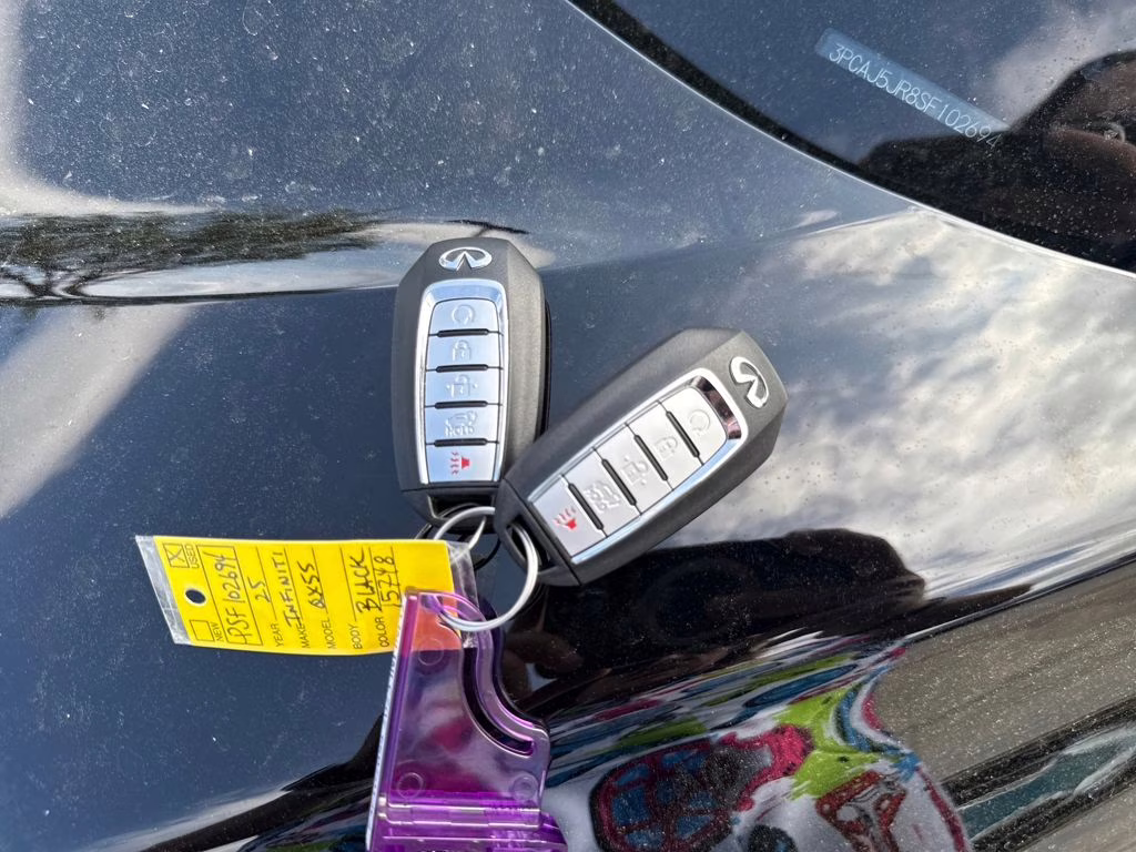 2025 Black Obsidian INFINITI QX55 LUXE AWD SUV