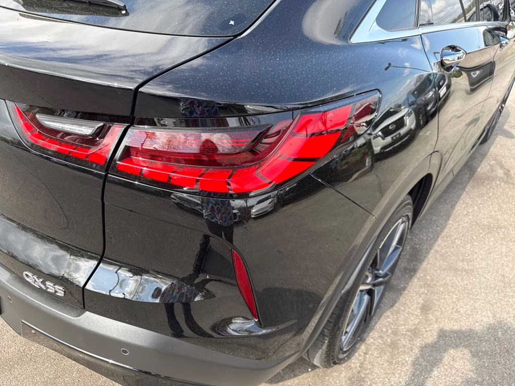 2025 Black Obsidian INFINITI QX55 LUXE AWD SUV