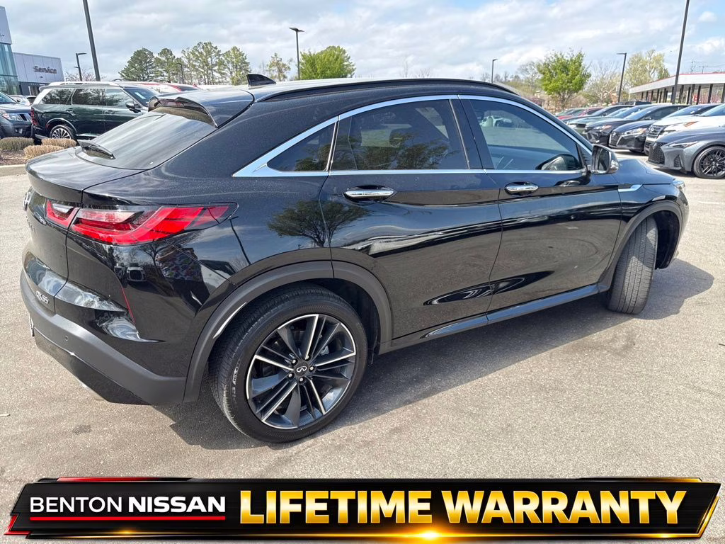 2025 Black Obsidian INFINITI QX55 LUXE AWD SUV