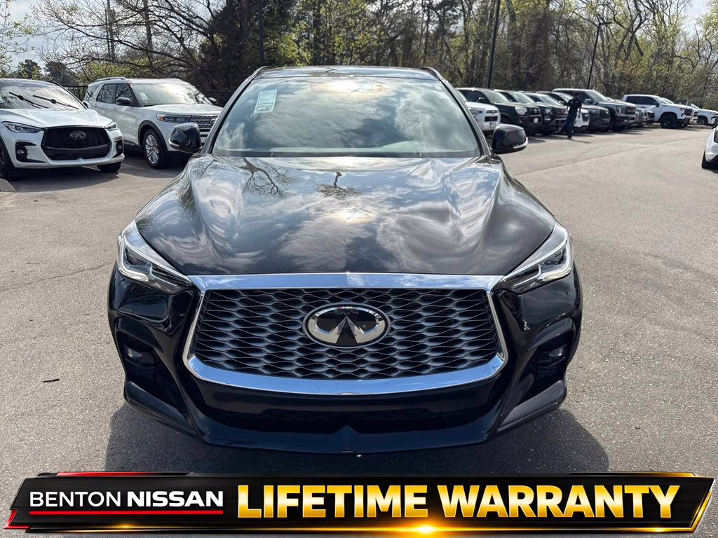 2025 Black Obsidian INFINITI QX55 LUXE AWD SUV