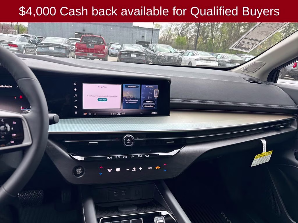 2026 Gun Metallic Nissan Murano Platinum AWD SUV