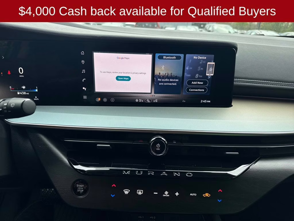 2026 Gun Metallic Nissan Murano Platinum AWD SUV