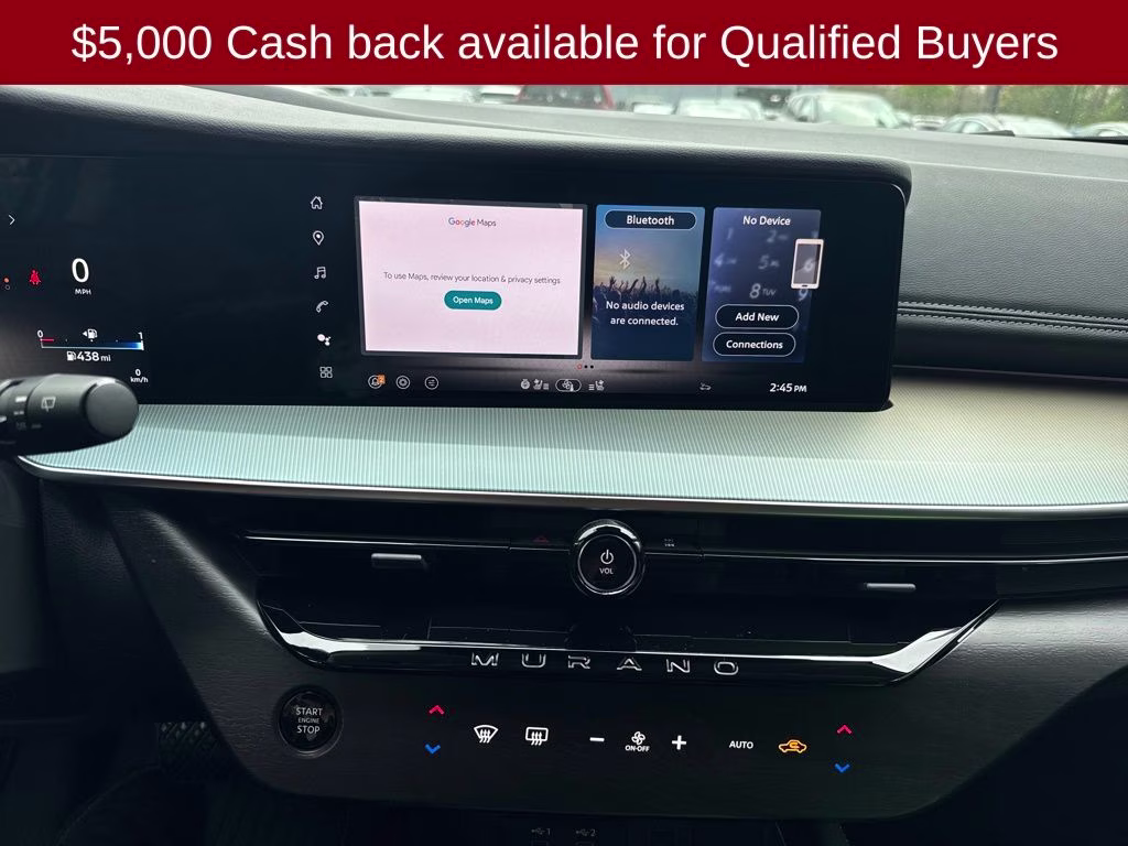 2026 Gun Metallic Nissan Murano Platinum AWD SUV