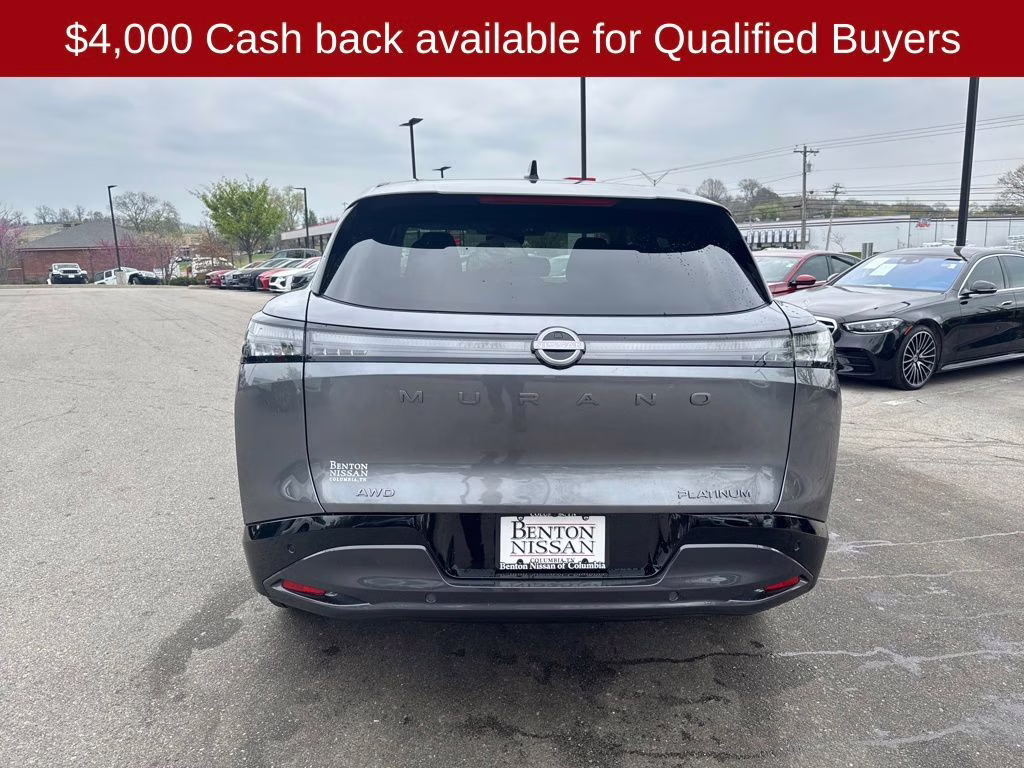 2026 Gun Metallic Nissan Murano Platinum AWD SUV