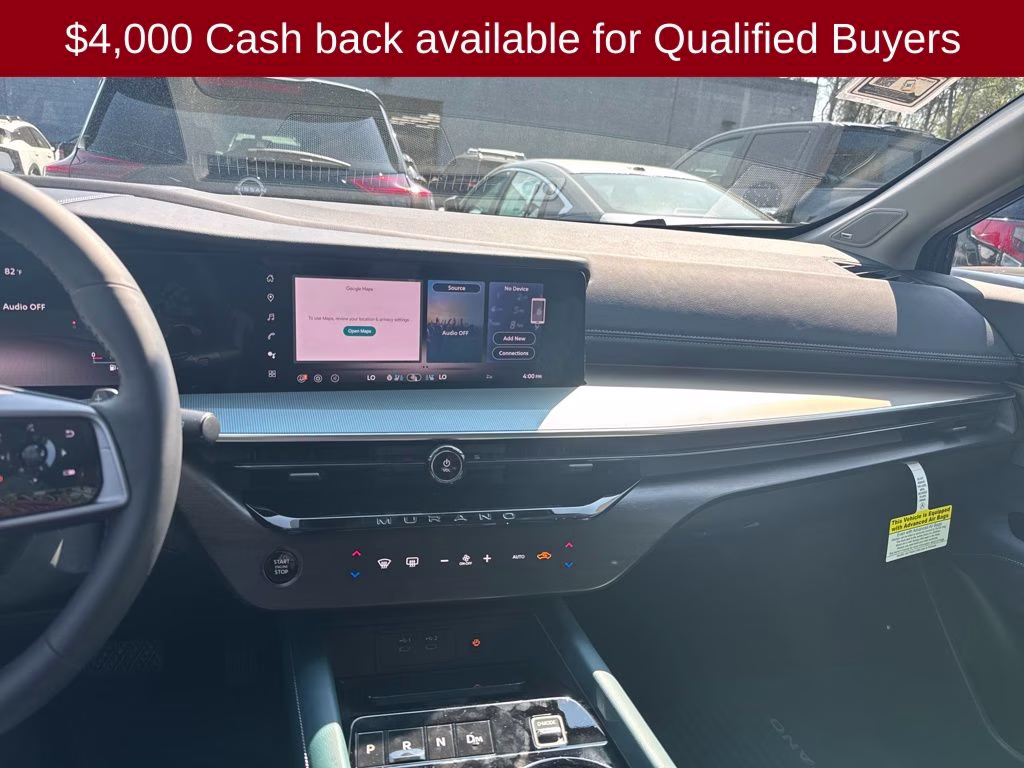 2026 Super Black Nissan Murano Platinum AWD SUV
