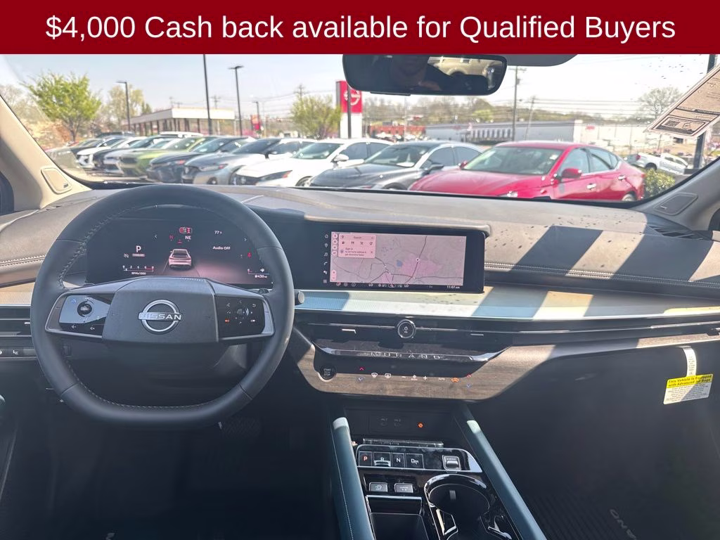 2026 Super Black Nissan Murano Platinum AWD SUV