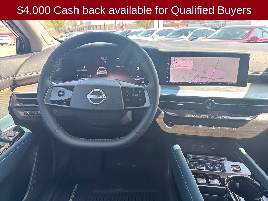 2026 Super Black Nissan Murano Platinum AWD SUV