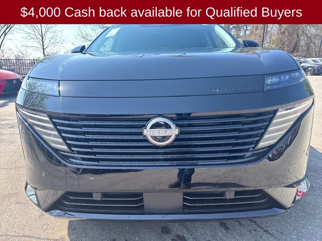 2026 Super Black Nissan Murano Platinum AWD SUV