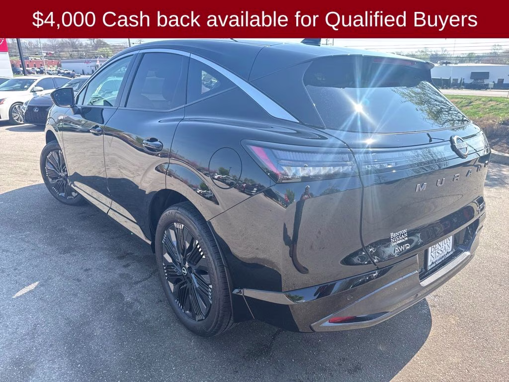 2026 Super Black Nissan Murano Platinum AWD SUV