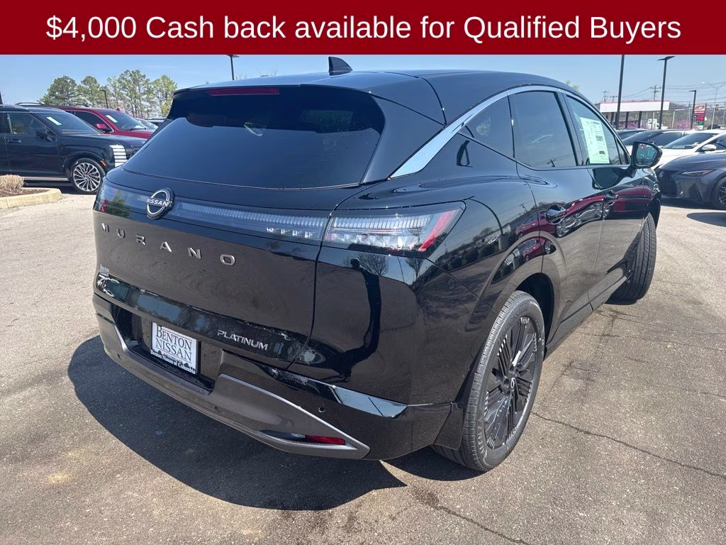 2026 Super Black Nissan Murano Platinum AWD SUV