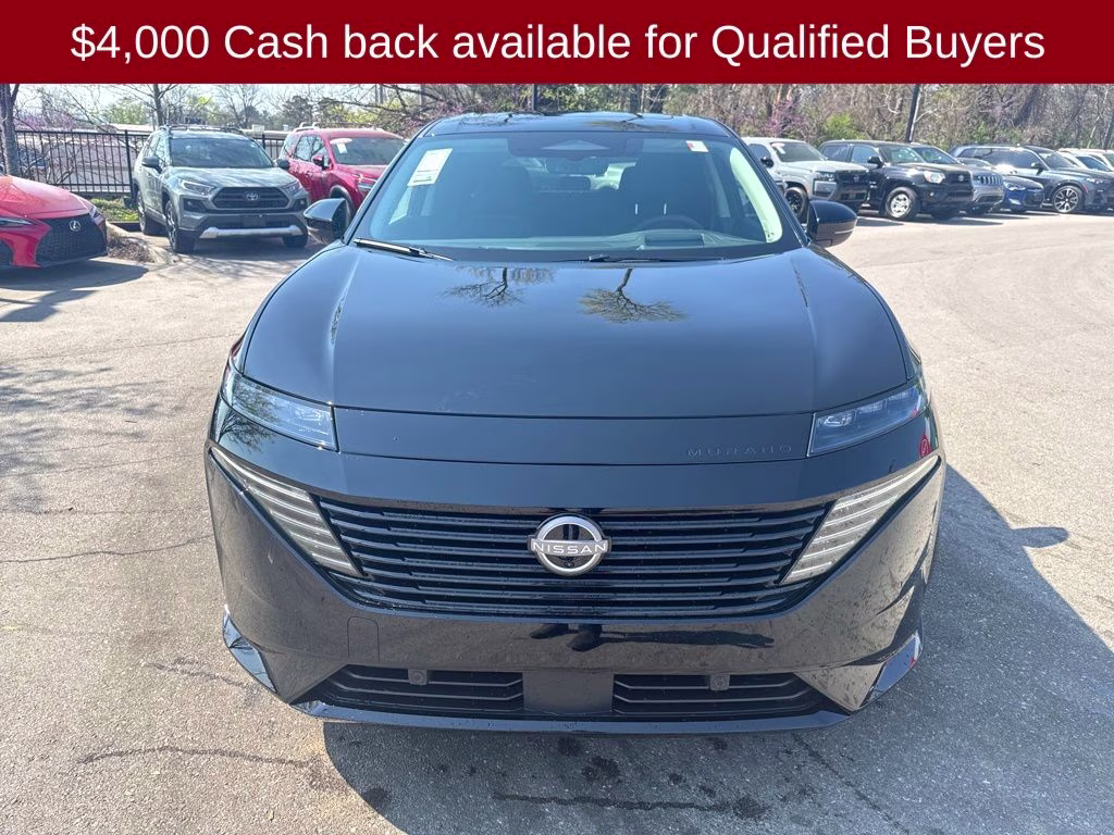 2026 Super Black Nissan Murano Platinum AWD SUV