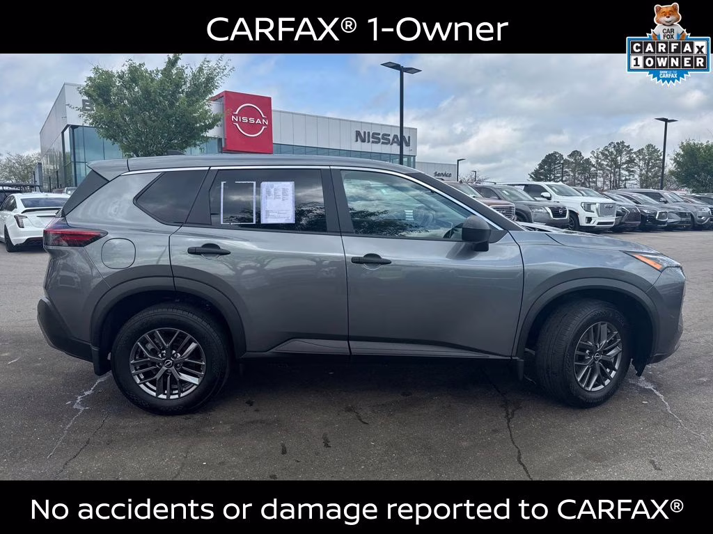 2023 Gun Metallic Nissan Rogue S AWD SUV