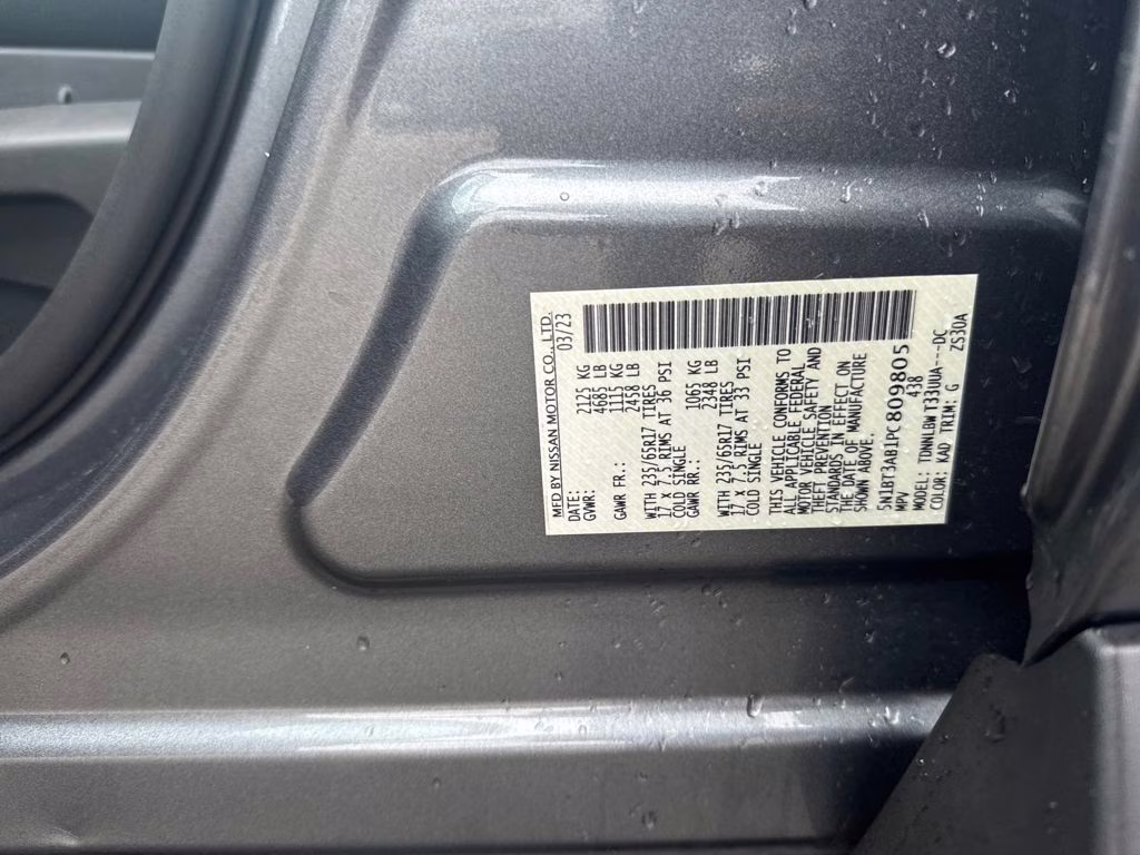 2023 Gun Metallic Nissan Rogue S AWD SUV