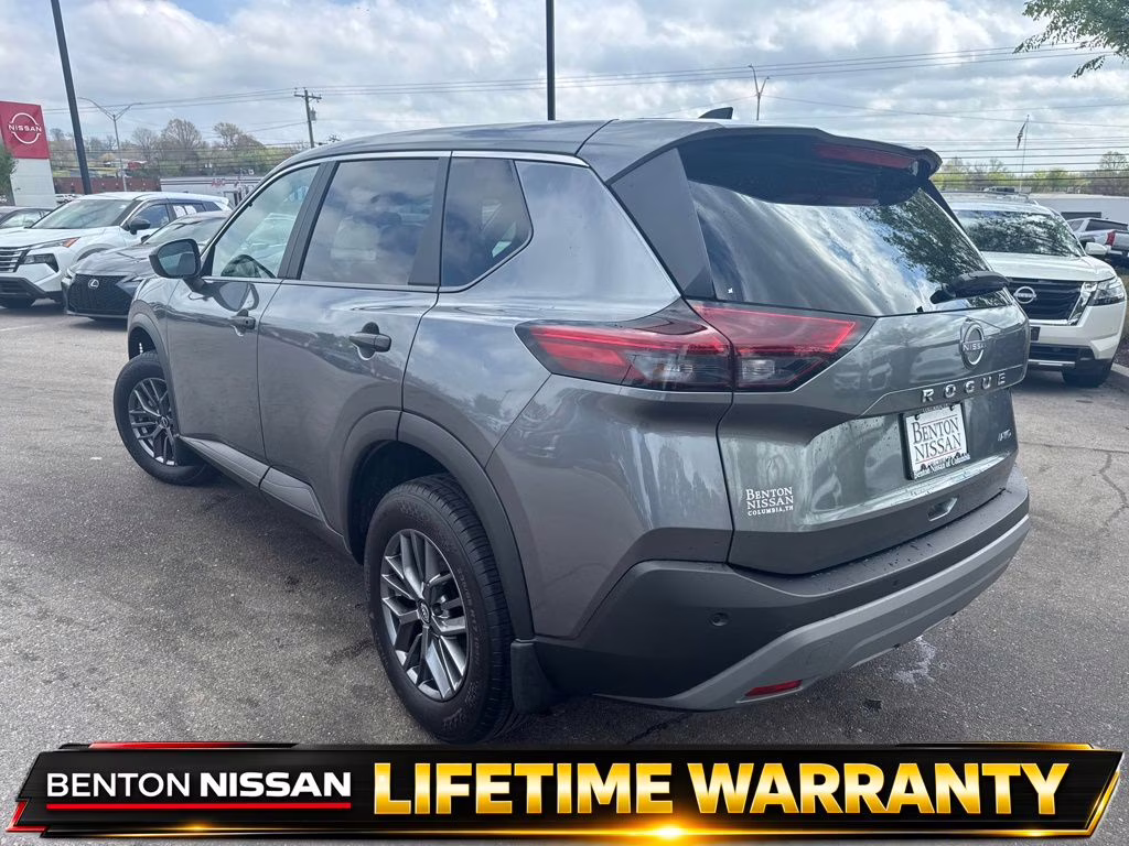 2023 Gun Metallic Nissan Rogue S AWD SUV
