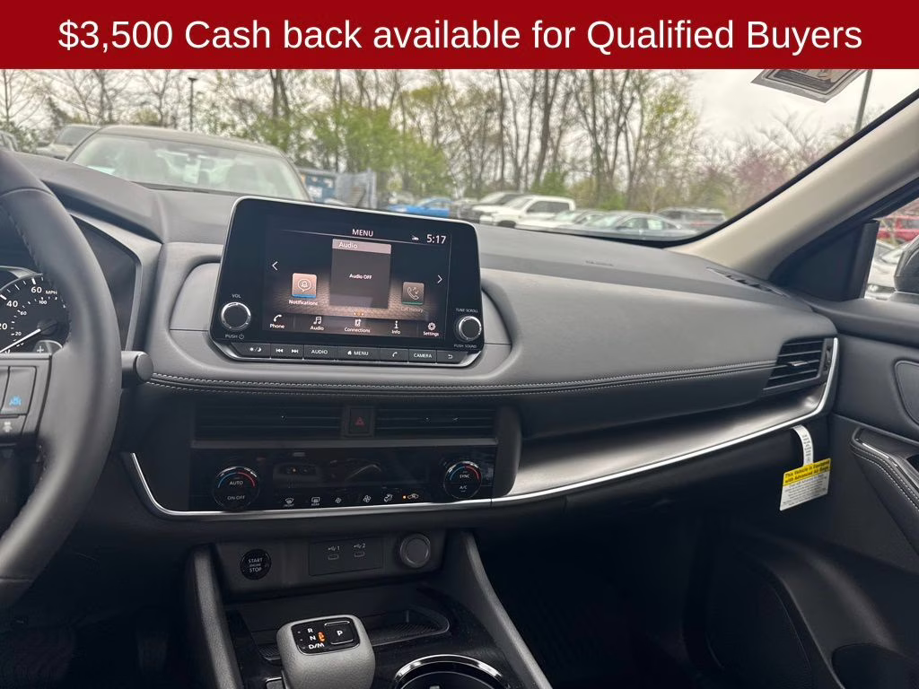 2026 Super Black Nissan Rogue SV FWD SUV