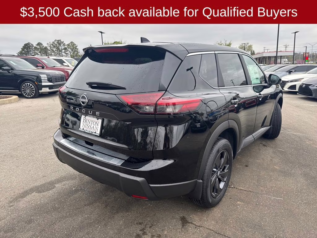 2026 Super Black Nissan Rogue SV FWD SUV