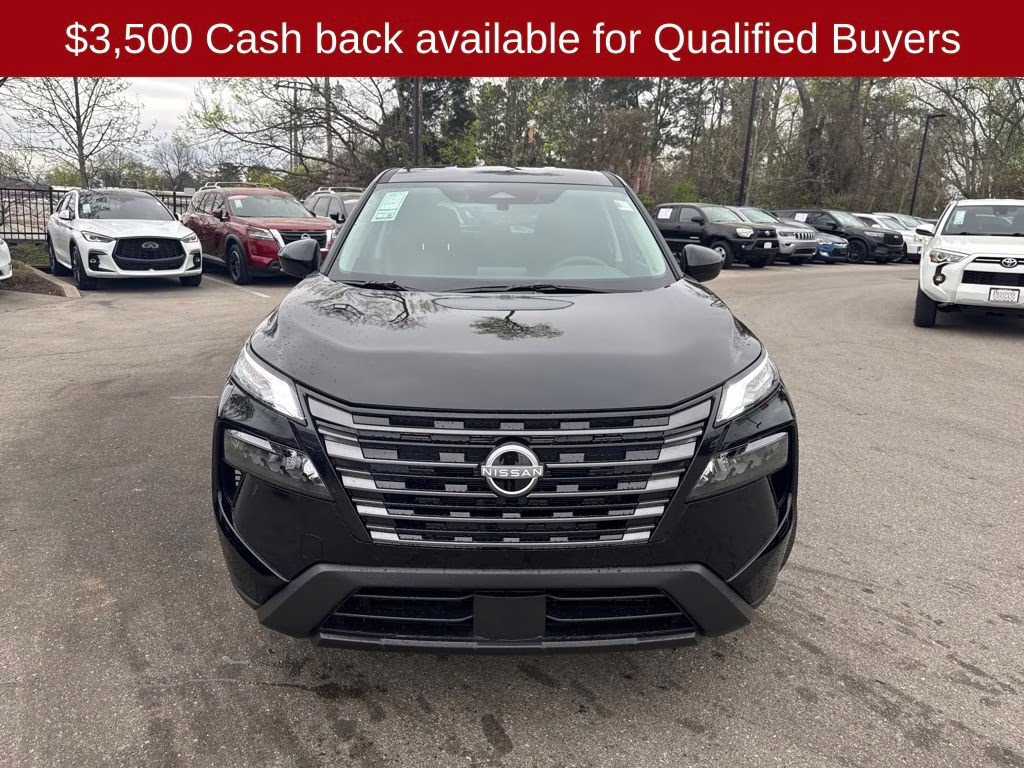 2026 Super Black Nissan Rogue SV FWD SUV