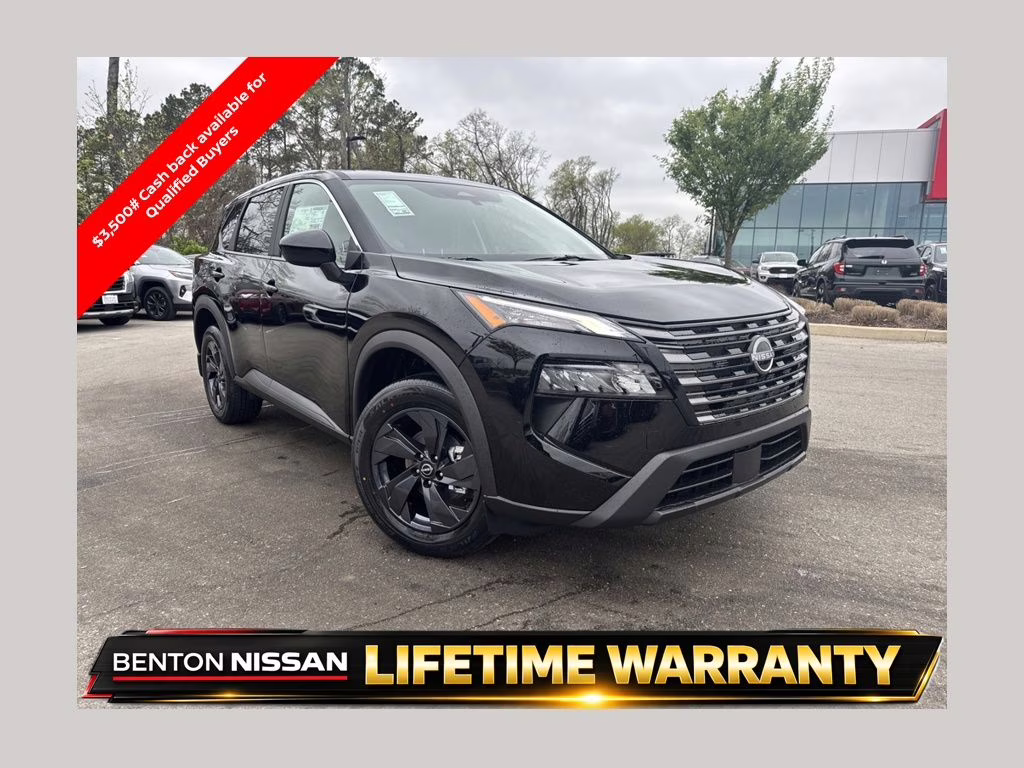 2026 Super Black Nissan Rogue SV FWD SUV