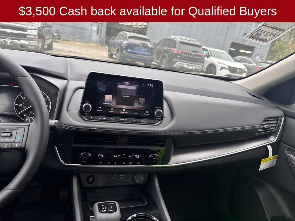 2026 Super Black Nissan Rogue SV FWD SUV