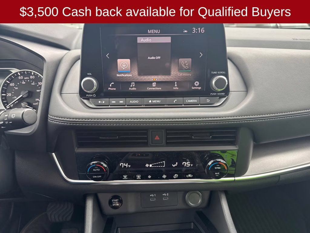 2026 Super Black Nissan Rogue SV FWD SUV