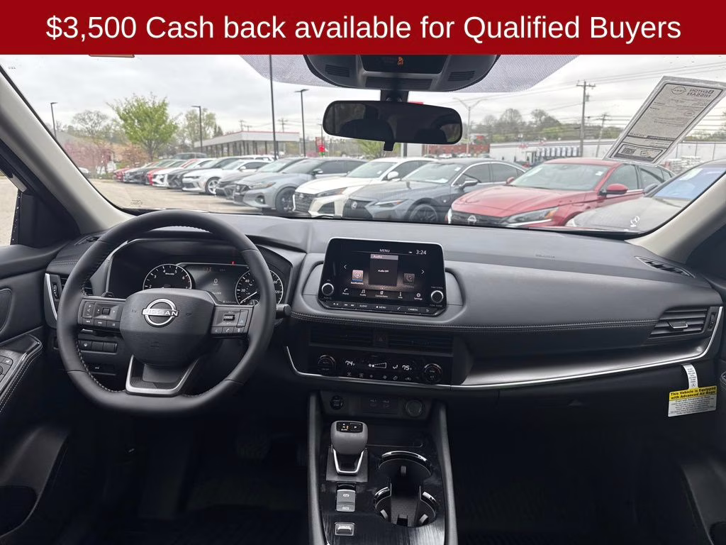 2026 Super Black Nissan Rogue SV FWD SUV