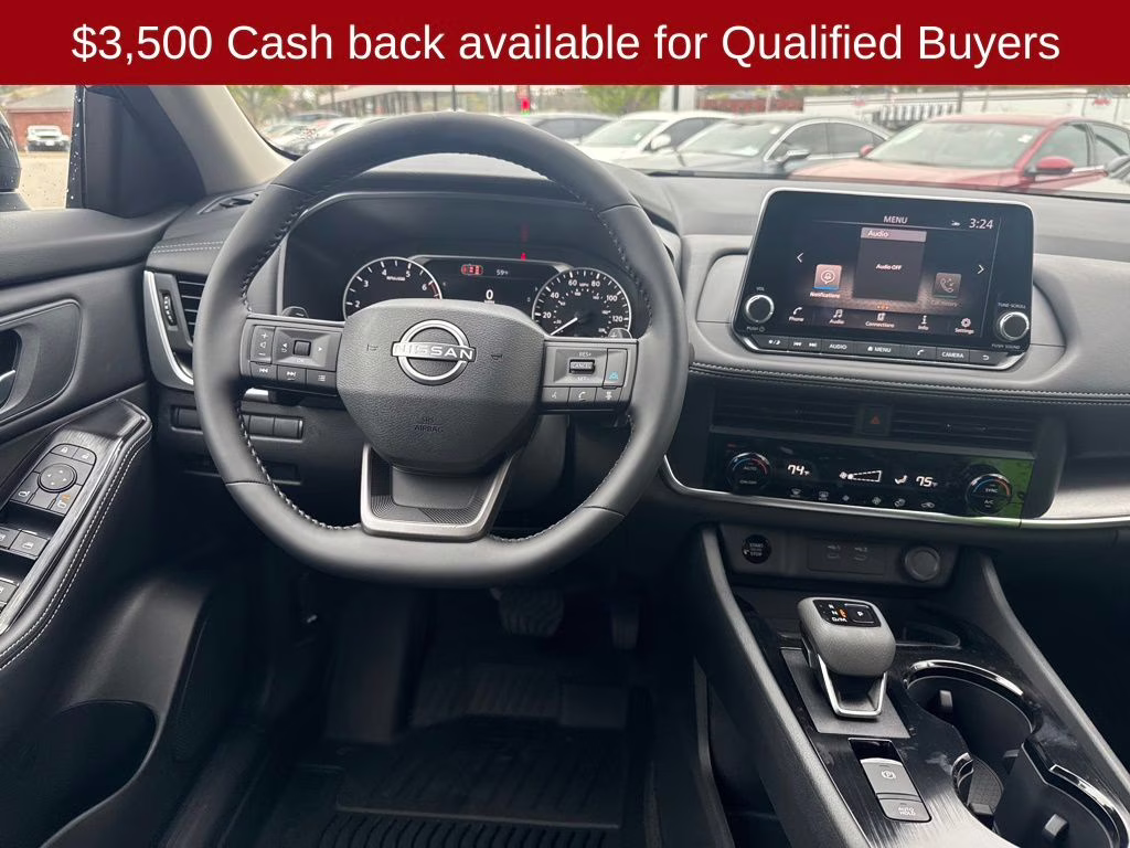 2026 Super Black Nissan Rogue SV FWD SUV